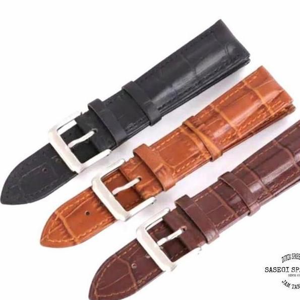 Waer- Tali Jam Tangan Kulit Time King Leather Strap Time King