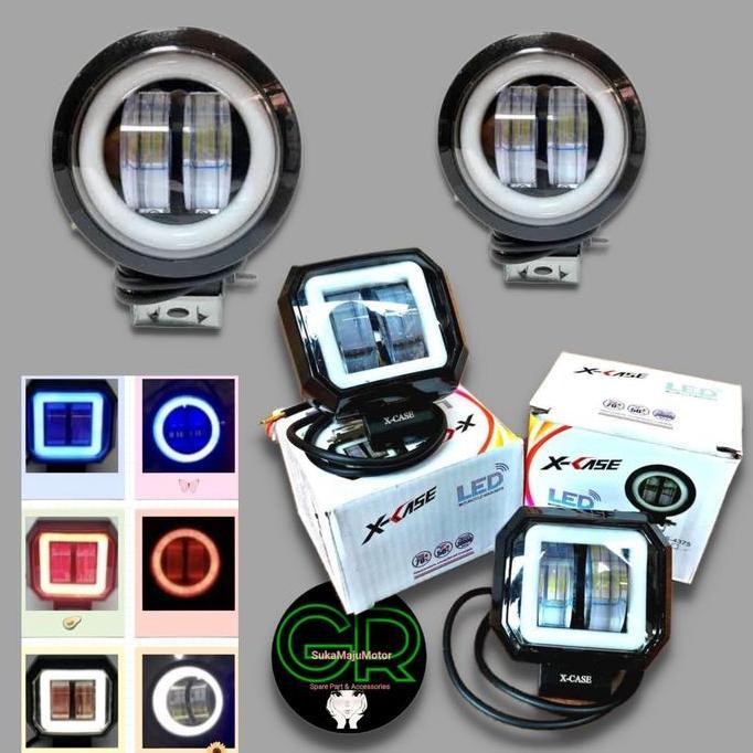 GUSTASTU Lampu Tembak Led Daymaker Lampu Sorot Bulat Daymaker 4375 universal