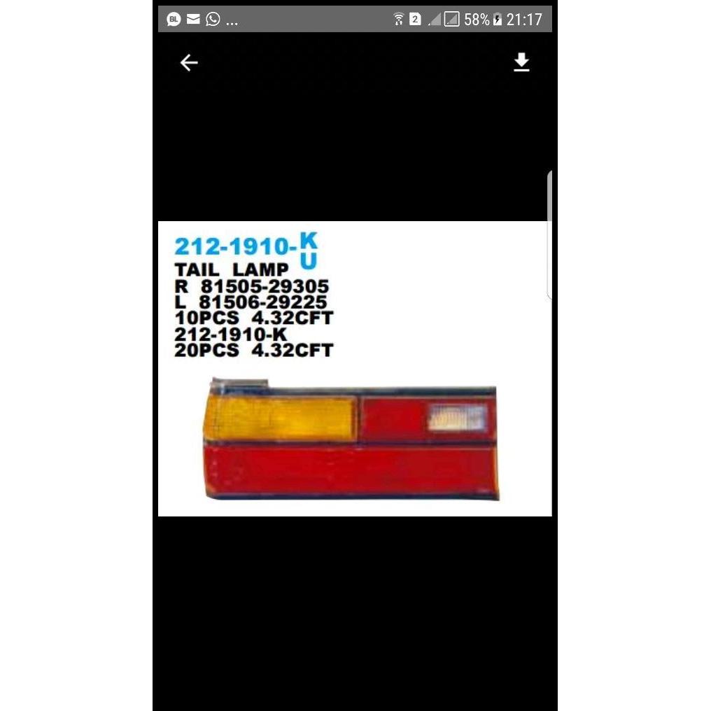 DISKON STOPLAMP TOYOTA CRESSIDA 1SET KANAN DAN KIRI 