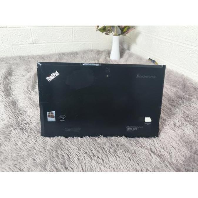 Tablet Lenovo ThinkPad Gen2 Intel Atom Z2760 SSD 64Gb Baterai 30Watt Awet Murah