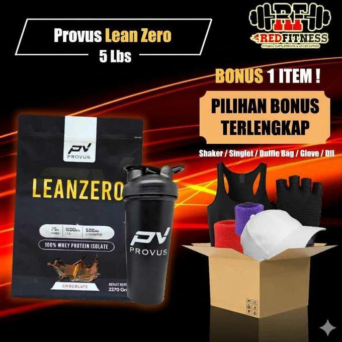 Provus LEAN ZERO 5 Lbs  / PV LeanZero 5 lb Whey Protein Isolate BPOM