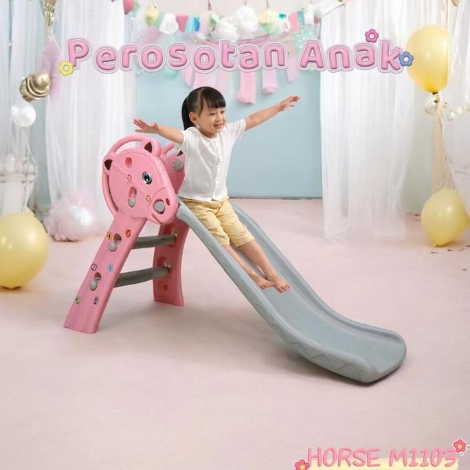 TJUANGGA [MOLION]Perosotan Anak Murah M1103 Mainan Perosotan Plastik Anak Lucu untuk Indoor & Outdoo
