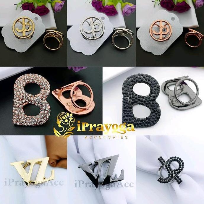 Allthebest- Ring Jilbab Buttonscarves | Ring Kerudung | Ring B | Ring JP | Ring Cincin Muslim Peniti