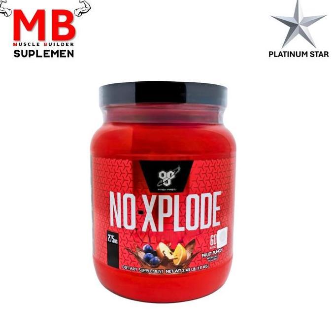 Zenmax- No Xplode Bsn 60 Servings N.O. Explode Pre Workout 60Servings Serv Serving Suplemen Kebugara