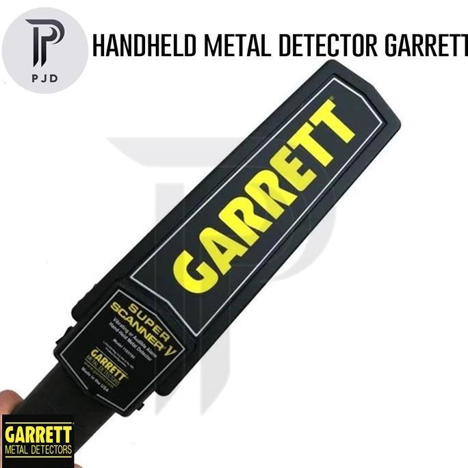 Lock- Metal Detector Handheld Metal Alat Deteksi Logam Emas Garrett