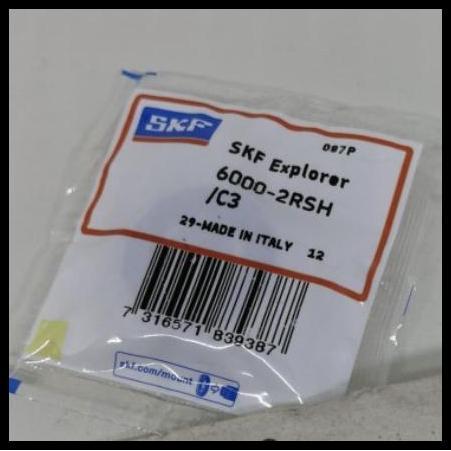TERBARU BEARING 6000 2RS C3 SKF ORIGINAL 6000LLU 6000DDU 