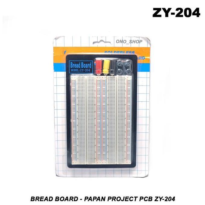 TERBARU - Bread Board - Papan Project PCB ZY-204