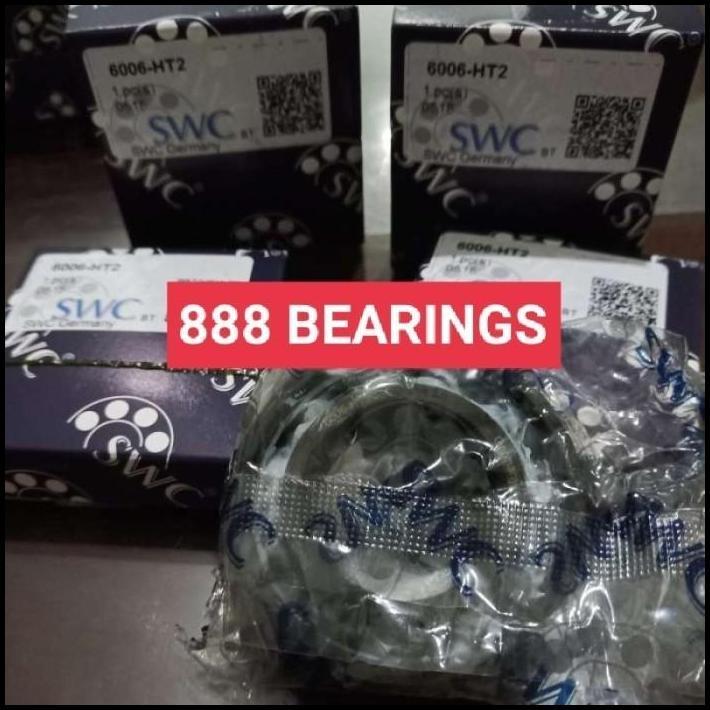 TERLARIS BEARING TAHAN PANAS / HIGH TEMPARATURE 6204 2ZR/6204 ZZ HT2 SWC ASLI 