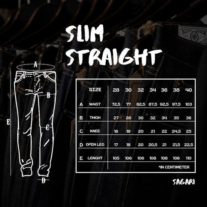 Promooo - Nurf Denim -  Sagari - 17 Oz - Unsanforized Denim - Selvedge Denim