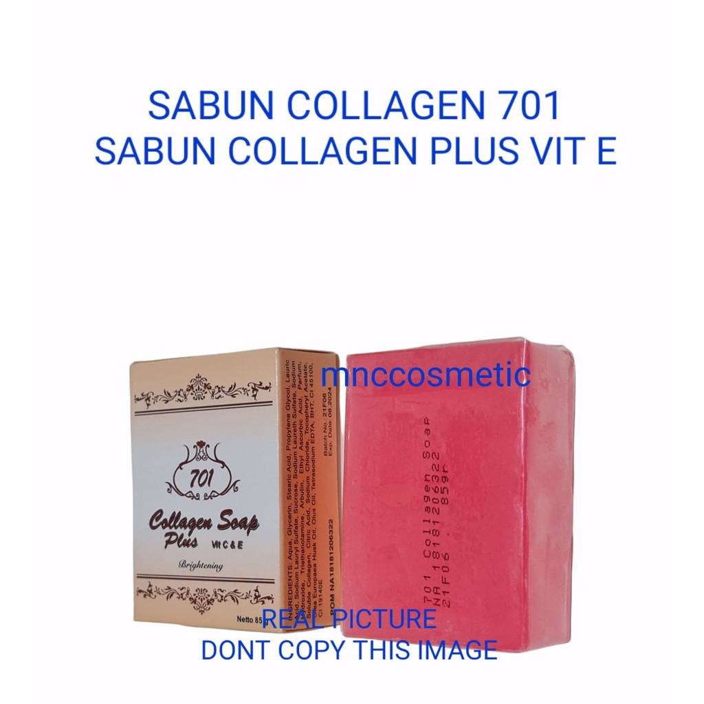 COLLAGEN 701 - SABUN COLLAGEN 701 BPOM PLUS VIT E