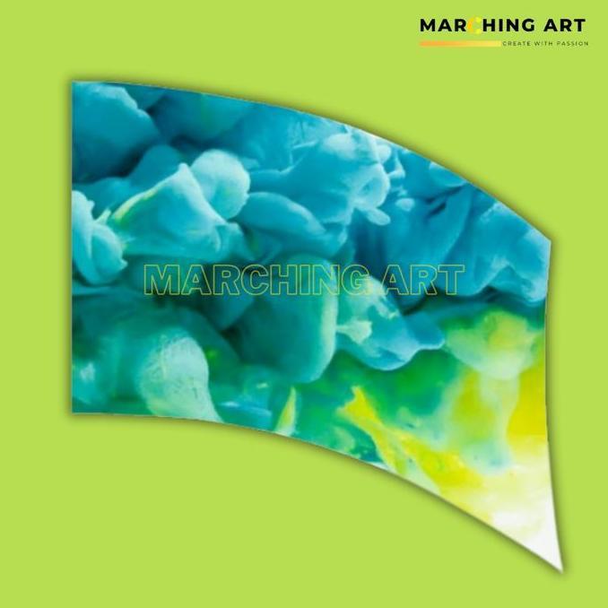 Bendera Print Flag Color Guard Marching Band / Drum Band Marching Art