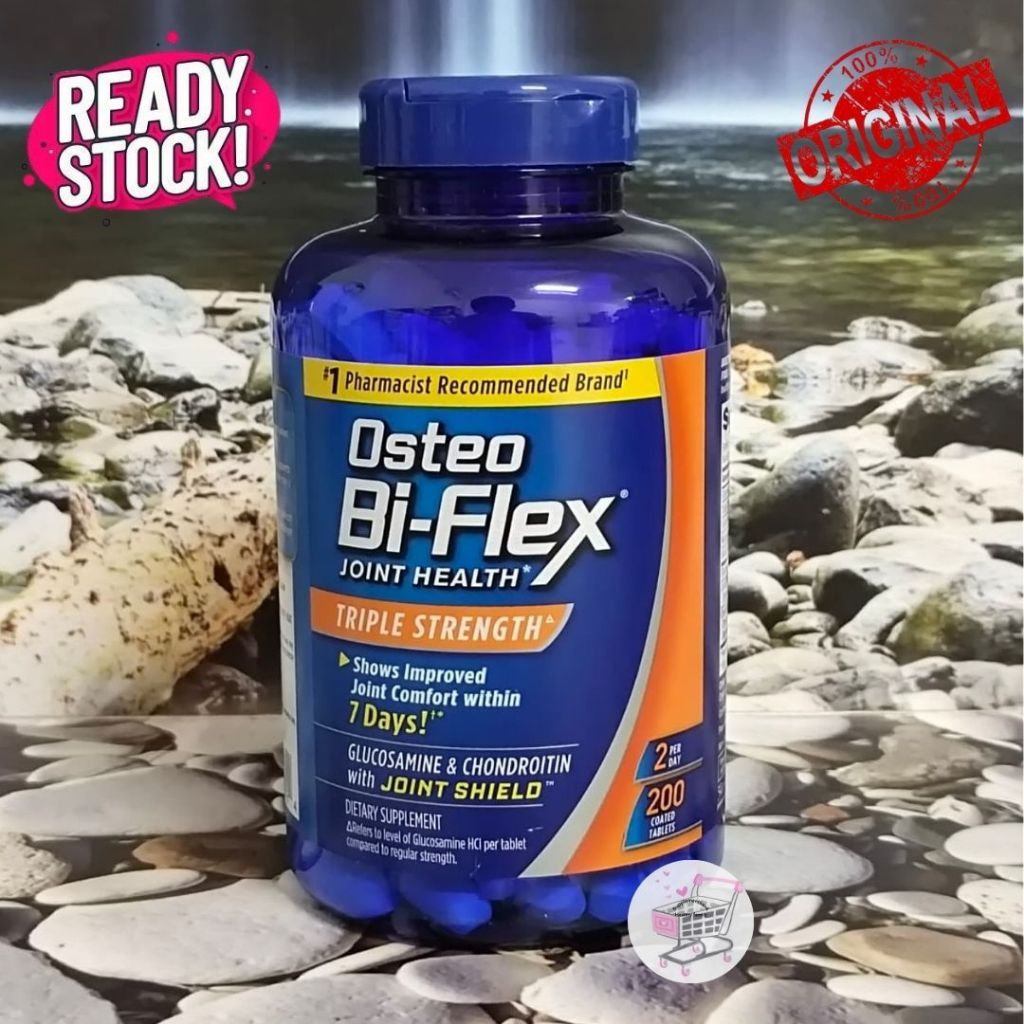 Osteo - Bi-Flex Joint Health Triple Strength Suplemen Premium Pelindung Tulang Rawan dan Perawatan M