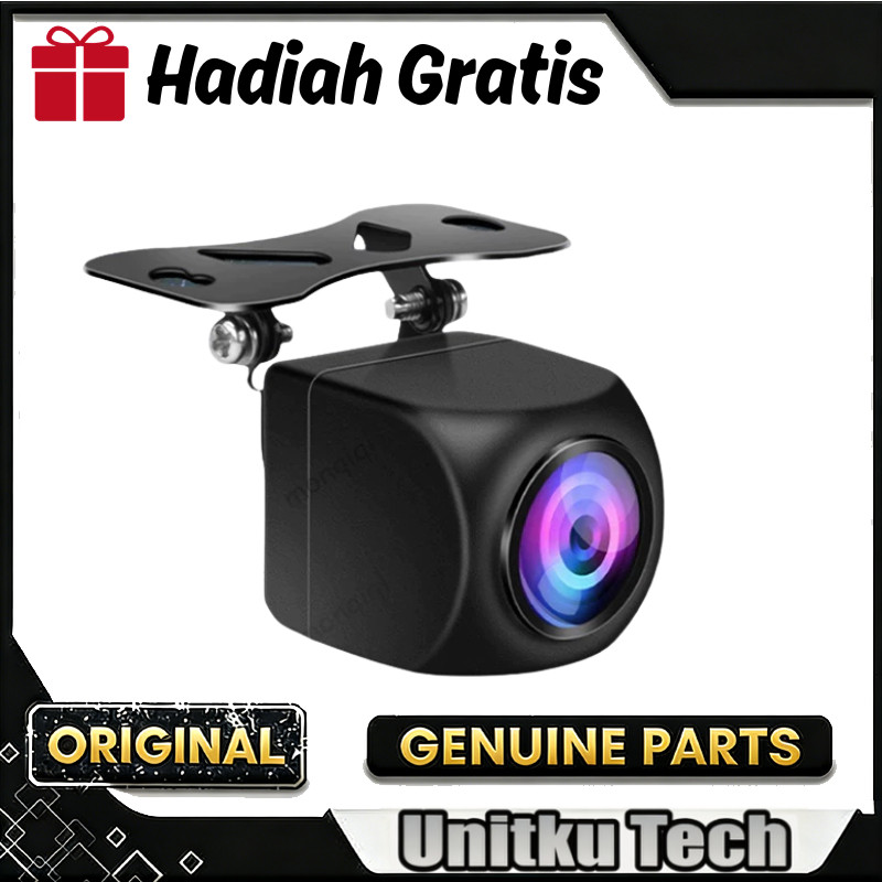 Head Unit Mobil Android Set Kamera Mundur Belakang HD Night Vision Universal