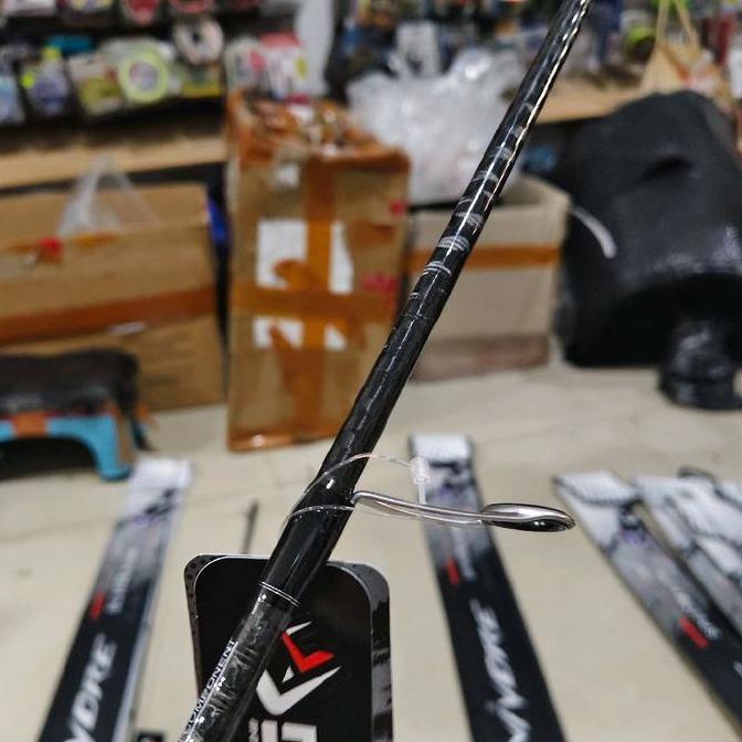 joran daido carnivore 662 198cm spinning ata bc baitcasting hollow carbon gagang kayu
