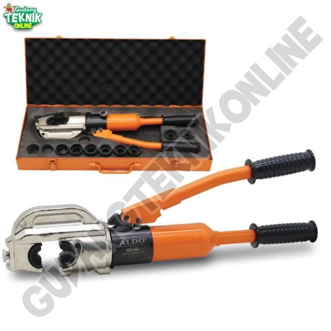 PHRENA Tang Press Skun Hidrolik ALDO HHY-400 / Tang Skun Kabel CRIMPING PLIERS ALDO HHY400 - Tang Cr