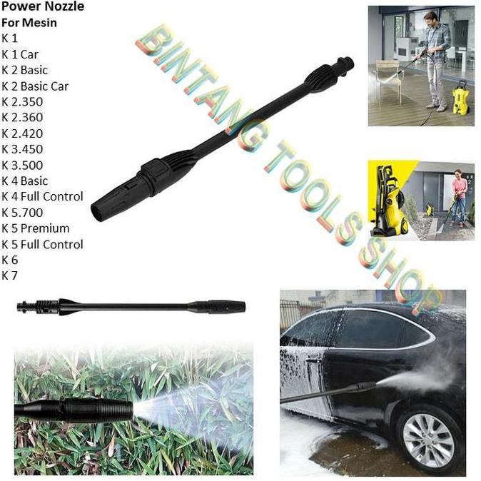 Woix- Power Nozzle Lance Jet Cleaner For Karcher Nozzle K1 K K3 K4 K5