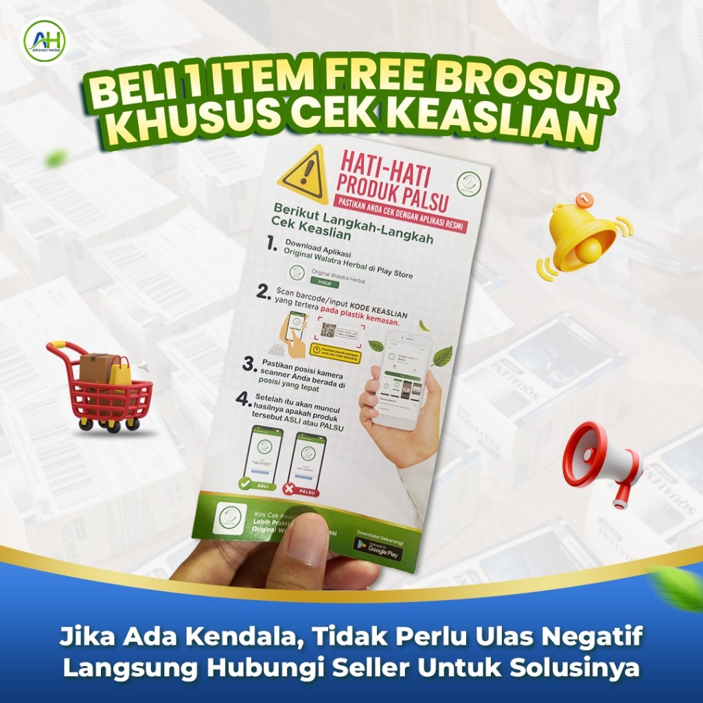 Brosur Cek Keaslian - Herbal Sehat Kulit Proskin
