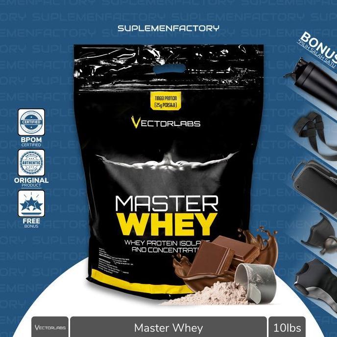 Gasdiet- Vectorlabs Master Whey 10 Lbs 10Lbs Protein