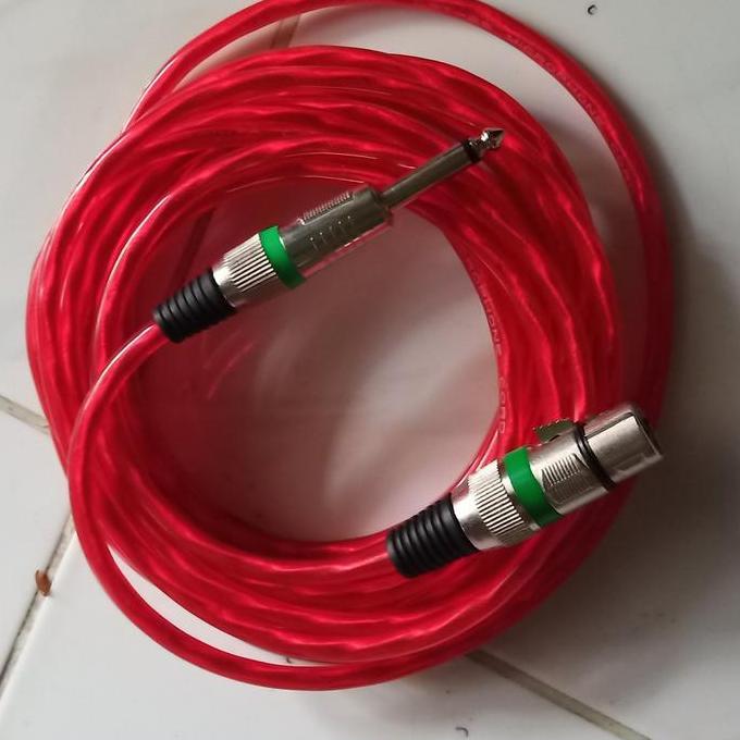 Solusoundmart - Kabel Mic Panjang 10M Jack Canon To Akai Terbaru 