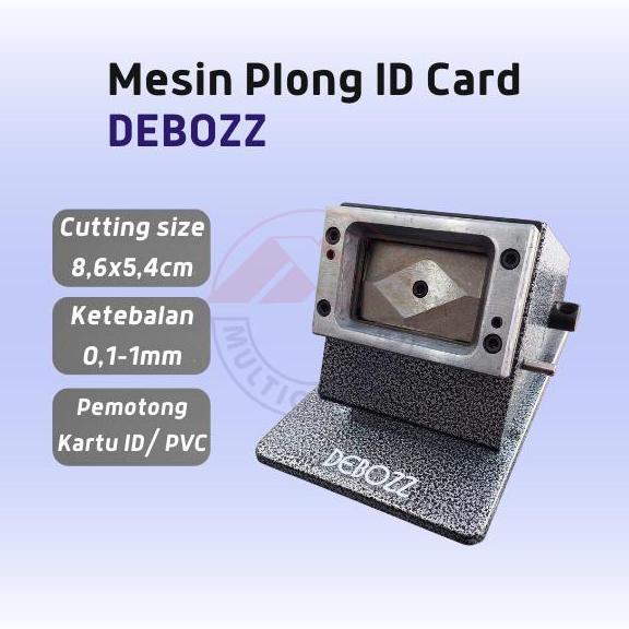 Mesin Plong ID Card - Alat Potong PVC ID Card