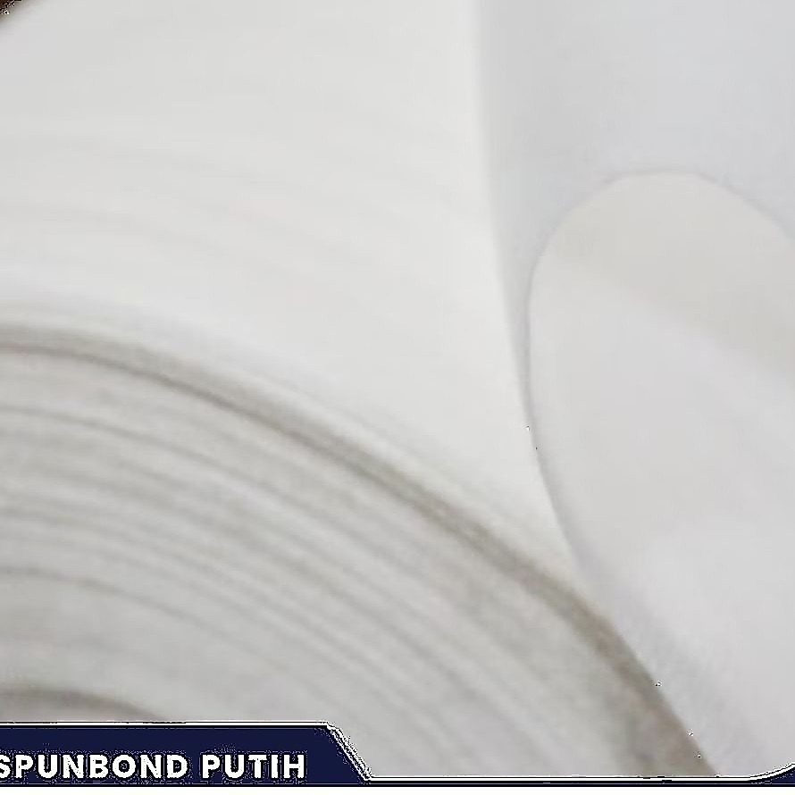 Kain Spunbond/Kain Furing 50 gsm (warna putih)