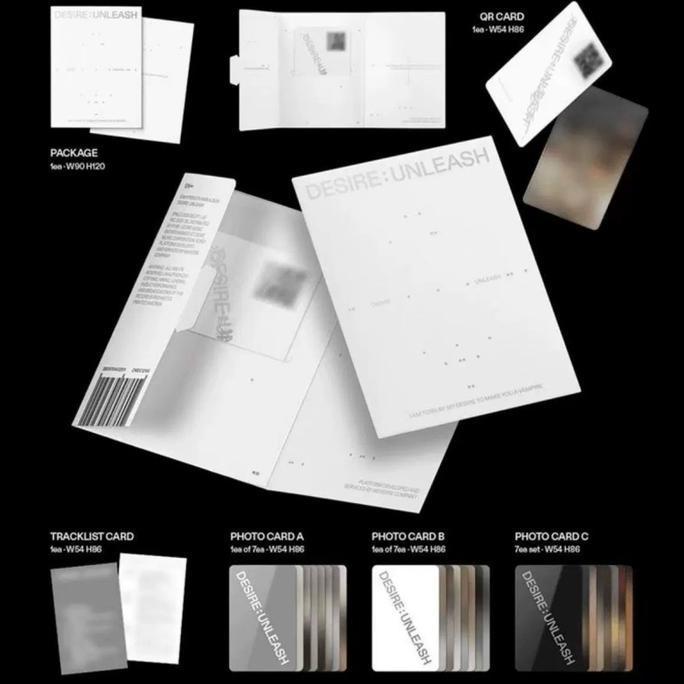 VATERCOM UNLEASH ver.WEVERSE ENHYPEN / ENHYPEN - 6th Mini Album / ENHYPEN - DESIRE: UNLEASH (WEVERSE