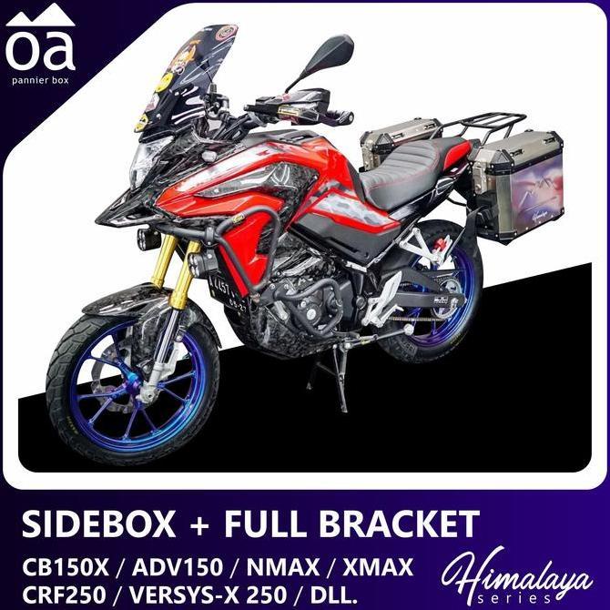 Side Box For Cb150X - 27 Lt Sidebox + Fullbreket Pnp