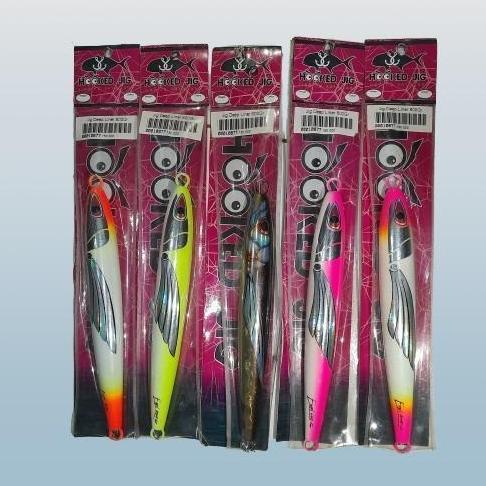 METAL JIG HOOKED JIG DEEP LINER SPY GLOW IN THE DARK SIZE 500 600 GRAM | UMPAN PANCING JIGGING