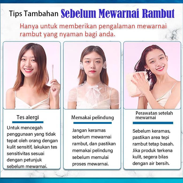 [Cocok kulit sawo matang] cat rambut Oranye kecoklatan*200ml,warna trend(cat rambut,cat rambut orang