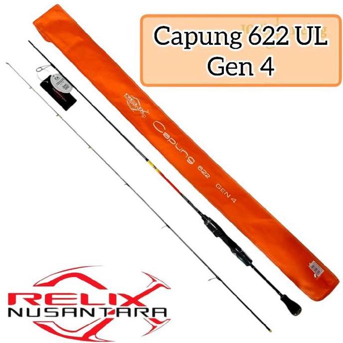 Joran CAPUNG 622 Gen 4 UL SP 1-3Lb Joran Pancing Relix Nusantara