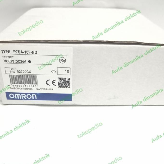 Soso- P7Sa-10F-Nd Soket Relay Omron P7Sa 10F Nd Soket P7Sa10Fnd