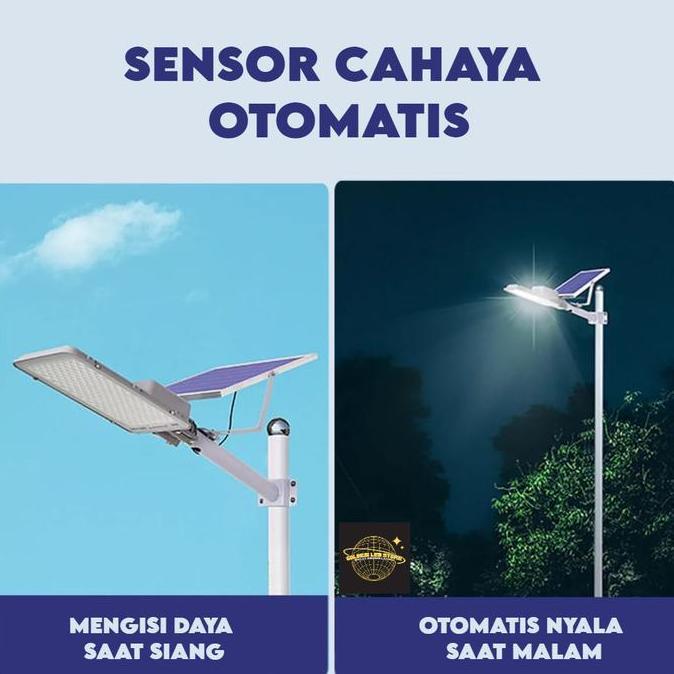 Super Promo, Lampu Jalan Solar Panel Surya / Lampu Outdoor / Lampu Tenaga Surya