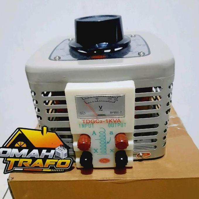 slide regulator oki 1000 watt type TDGC2-1KVA