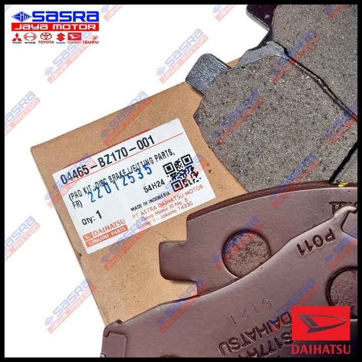 DISKON BRAKE PAD ORI AVANZA/XENIA/VELOZ 2003-2021|RUSH/TERIOS F700 DAIHATSU GENUINE PARTS KAMPAS REM