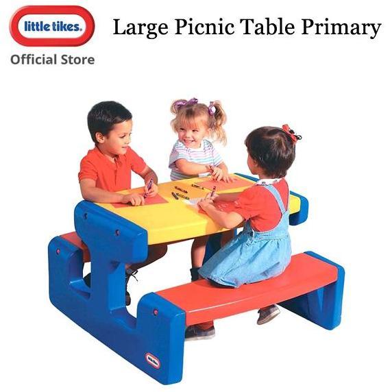 Allthebest- Little Tikes Large Picnic Table Primary
