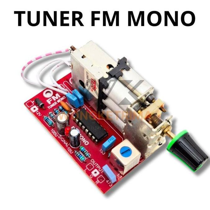 Kit Tuner Fm Mono Penangkap Siaran Radio Fm