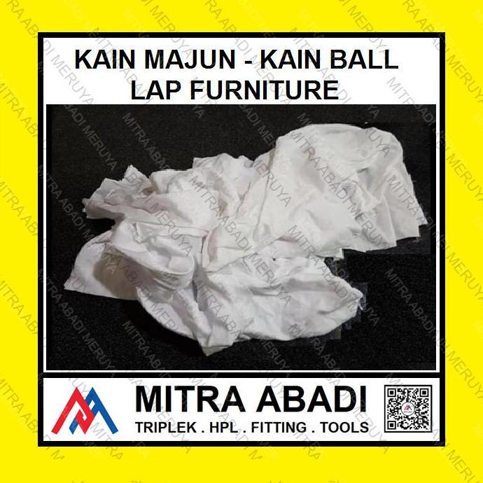 Bst Ready Kain Majun Putih Kain Ball Kain Bal Lap Furniture Potongan Perca Murah Best Seller