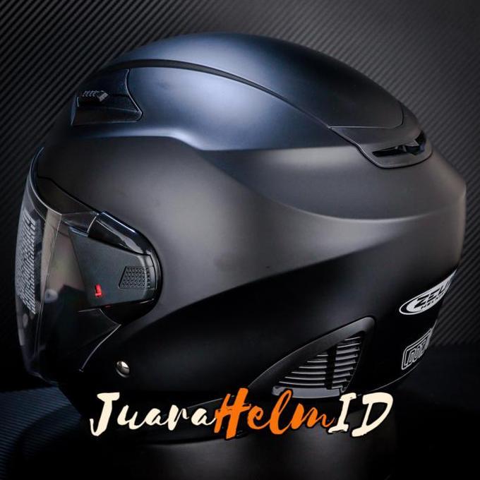 Helmet- Zeus Helm Zs611 Solid / Black Doff / Zs-611 / Zs 611 Half Face