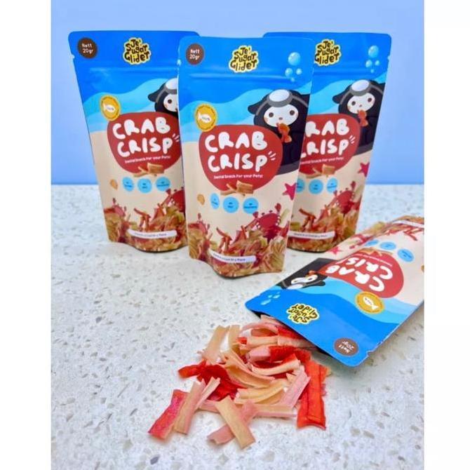 Crab Crisp, Snack Crab Stick untuk Sugar Glider