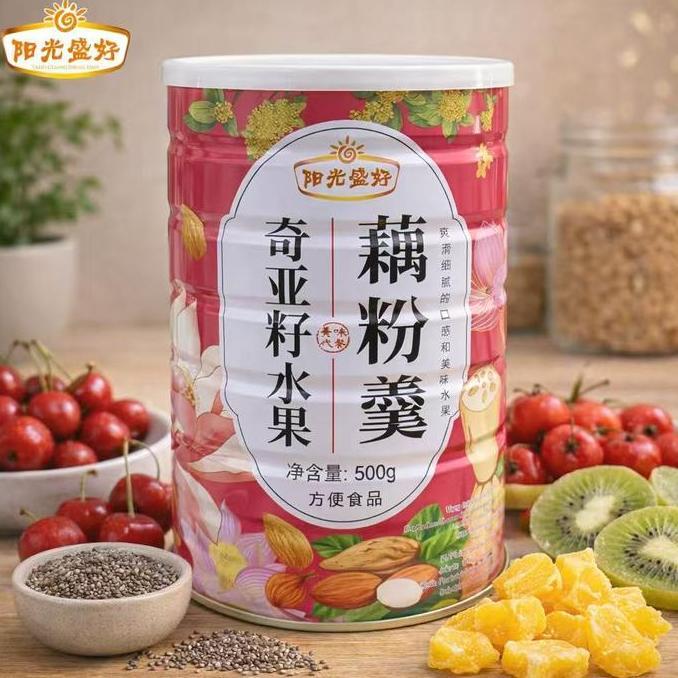 Kvpnsupplier - [G-Speeds] Lotus Root Powder Sarang Walet 500Gr Bubuk Akar Teratai Makanan Sereal Seh