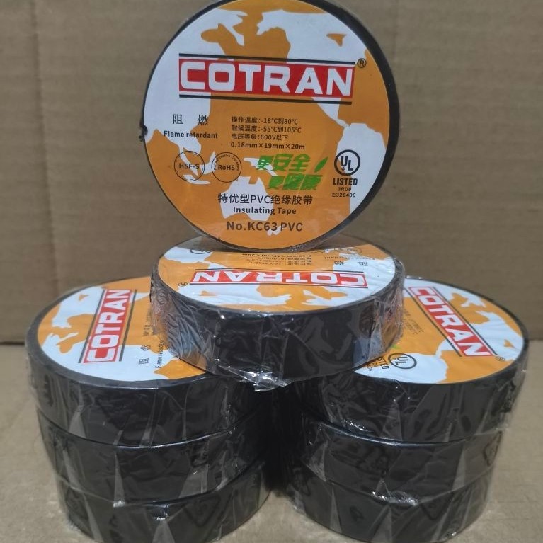solasi hitam cotran 0.18mmx19mmx20m