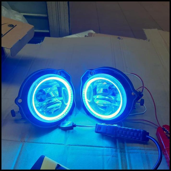 DISKON FOG LAMP ALL NEW AVANZA MODEL LED WARNA BIRU 2012-ON 