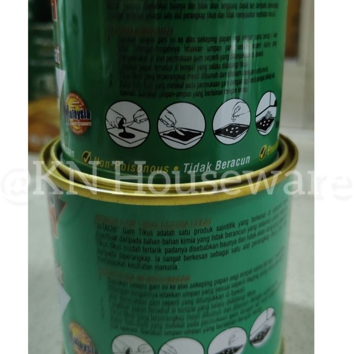AITACH Lem Tikus Extra Kuat (Rats Glue Extra Stick)|Lem perangkap tikus | Jebakan Tikus ekstra lengk