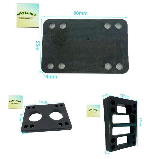 Promo Riser Pad Skateboard Shock Pad Skateboard Riserpad Papan Skateboard Karet Truck Skateboard Ris