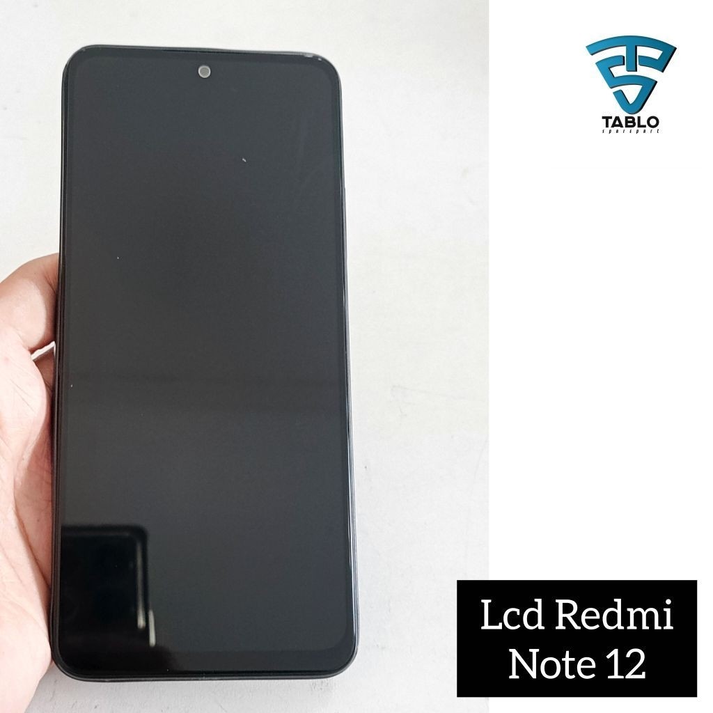 Lcd touchscreen frame Redmi note 12 original copotan hp