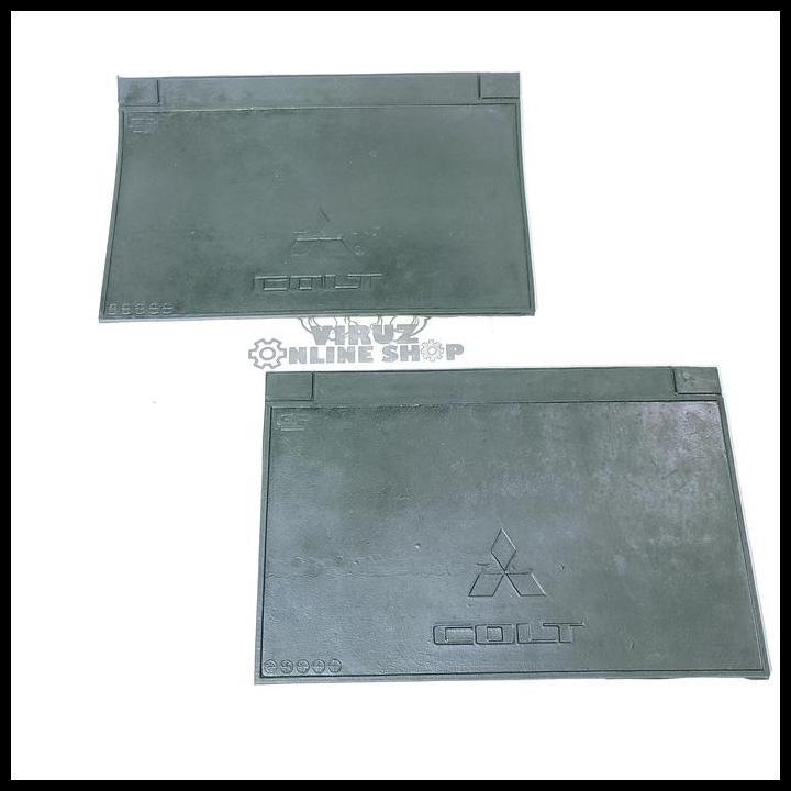 TERBARU MUD FLAP KEPET LUMPUR RODA DEPAN KARET MITSUBISHI L300 L-300 1SET 