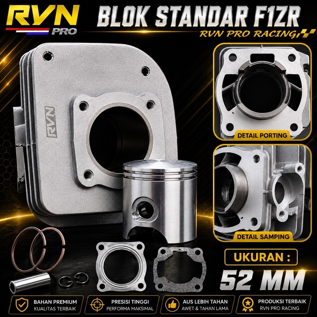 BLOK SEHER BLOCK CYLINDER STANDAR FIZR F1ZR FIZR FORCE LAMA BELOK SEHER SET ORIGINAL RVN THAILAND