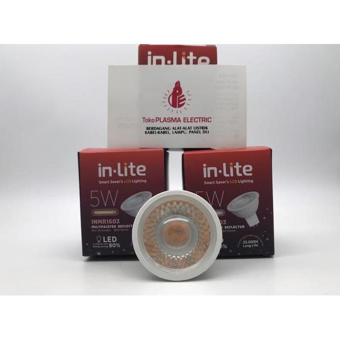 Ready LAMPU MR16 MR 16 INLITE IN-LITE 5W 5 W 5WATT 5 WATT Non Cod