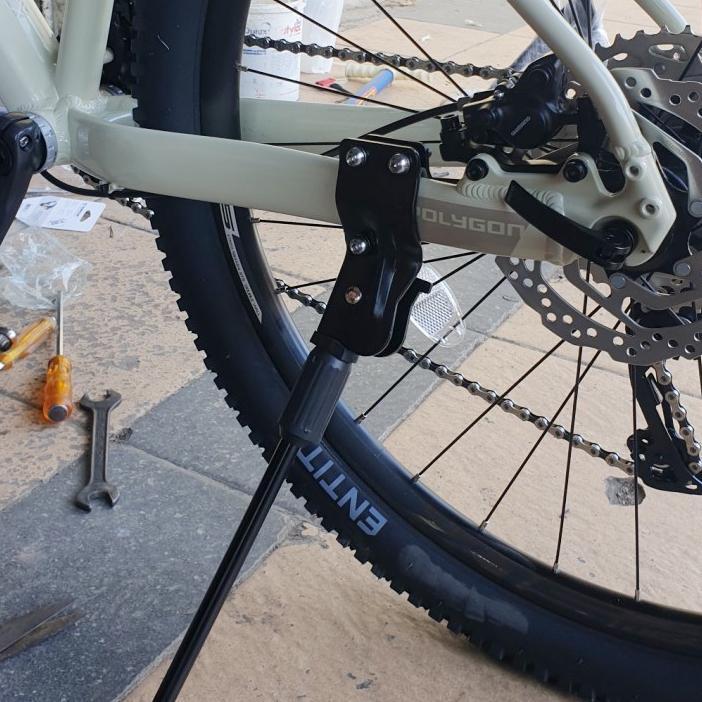 Standar Samping Sepeda 27.5 29 Polygon Xtrada 5 6 7 Bisa Universal Klem Jepit Frame