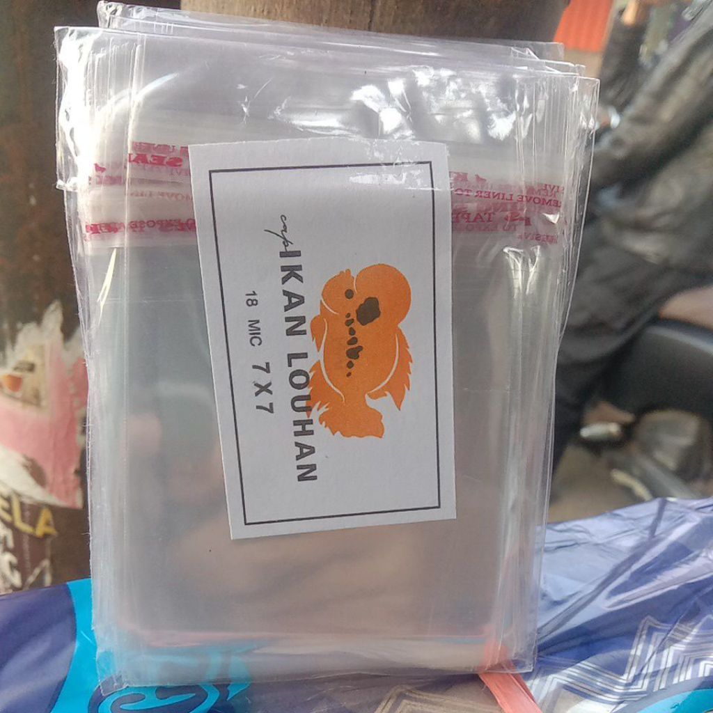 (Isi 100 lembar) Plastik opp 7x7m , Plastik opp 8x8 , Plastik opp 9x9 ,Plastik opp 10x10,Plastik opp